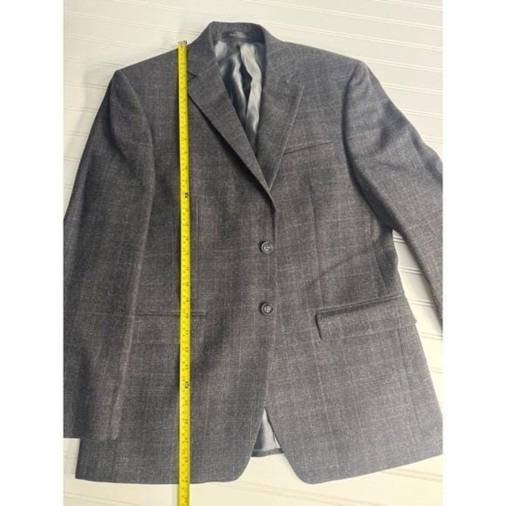 Calvin Klein | women's 100%‎ wool gray blazer size medium | worn once msrp $398